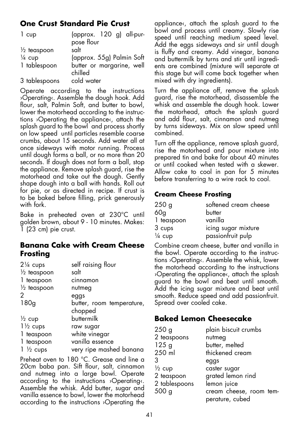 Gastroback 40969 Design Stand Mixer Advanced User Manual | Page 15 / 22
