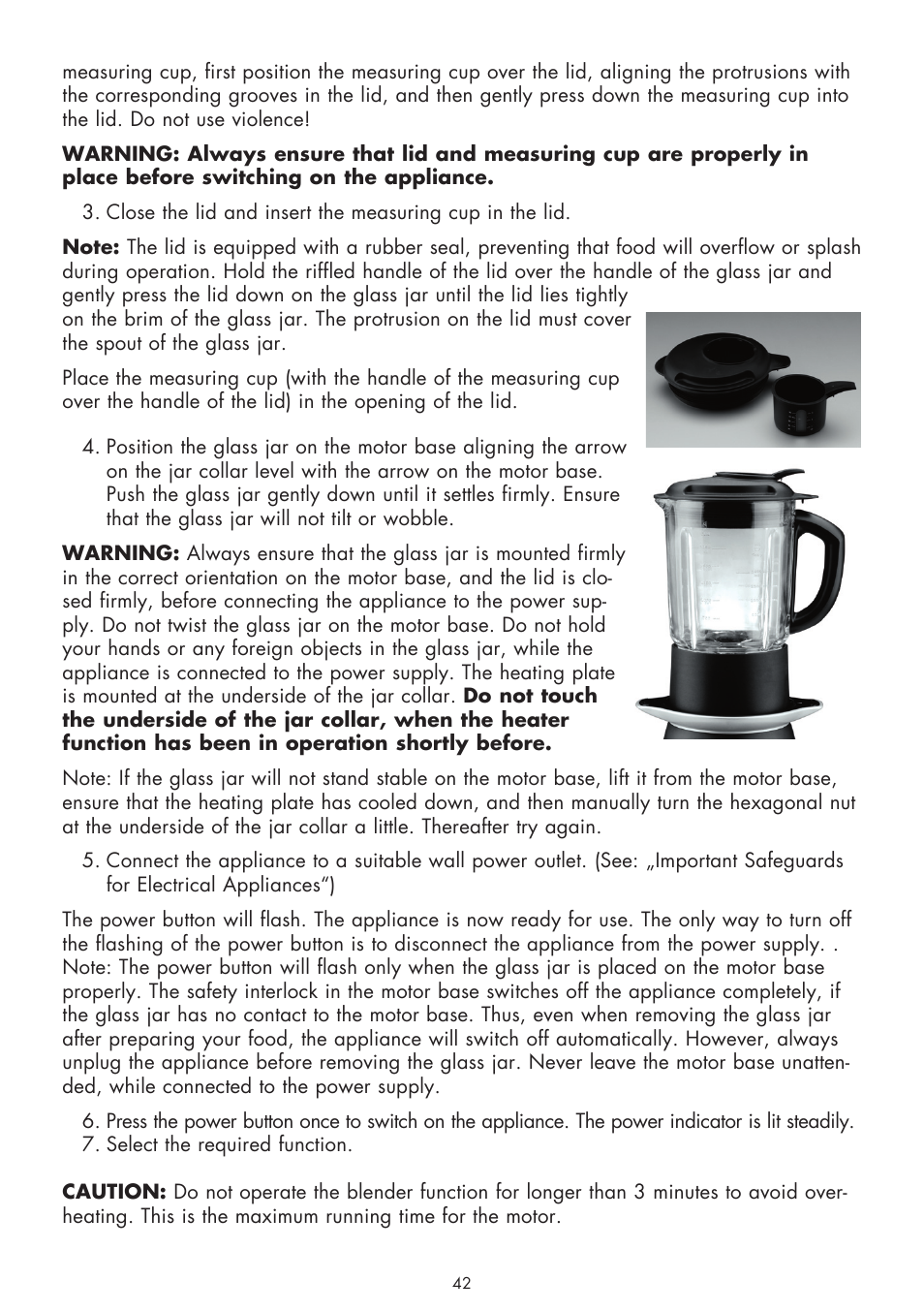 Gastroback 41019 - Cook & Mix User Manual | Page 14 / 28