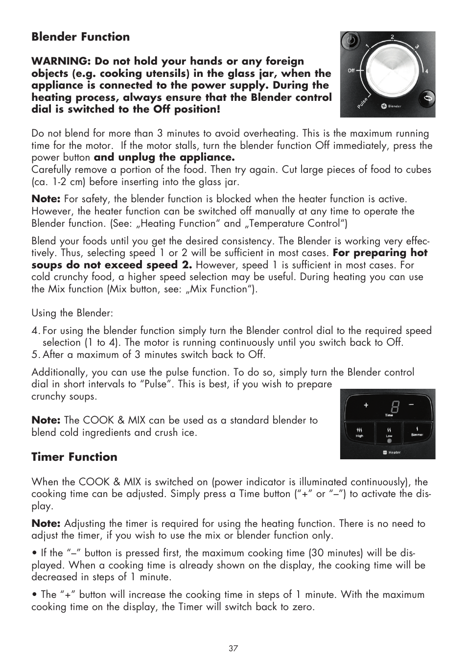 Gastroback 41019 - Cook & Mix User Manual | Page 9 / 28