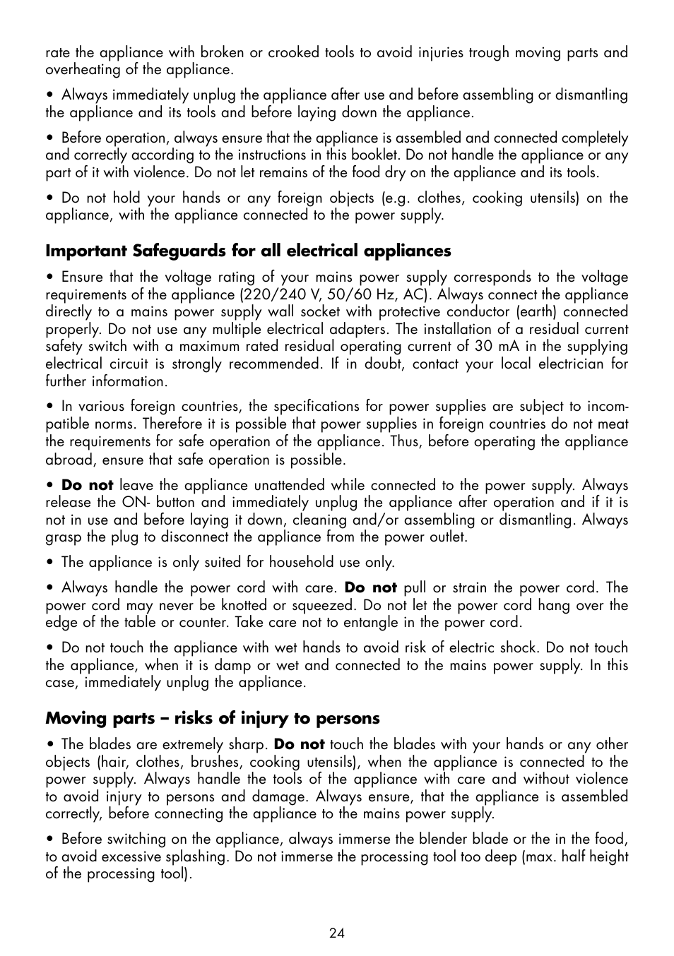 Gastroback 40975 Design Hand Blender Advanced Pro User Manual | Page 7 / 17