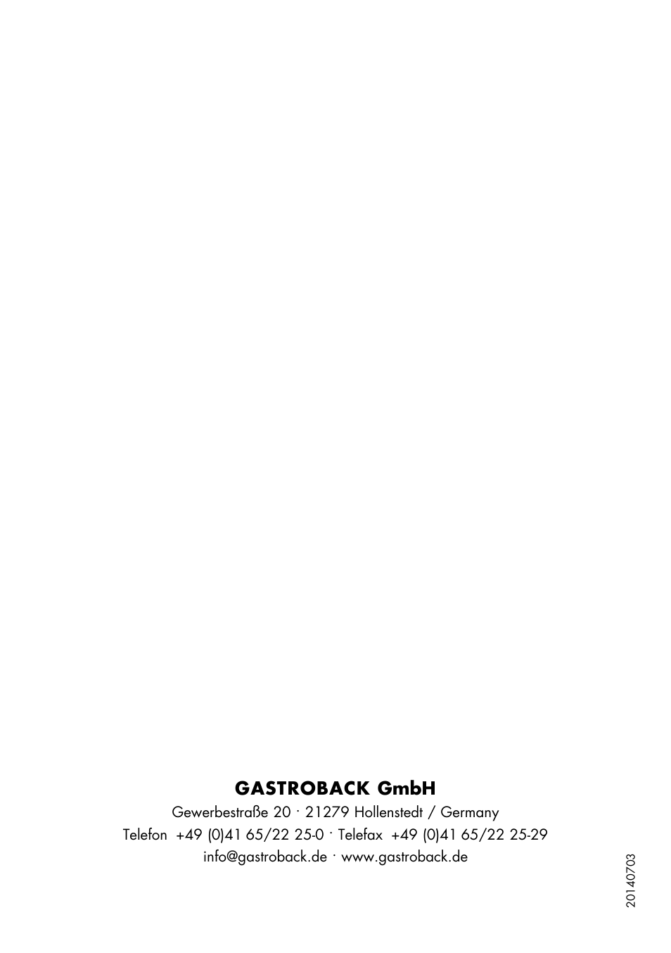 Gastroback gmbh | Gastroback 41399 Electric Sausage Slicer User Manual | Page 10 / 10