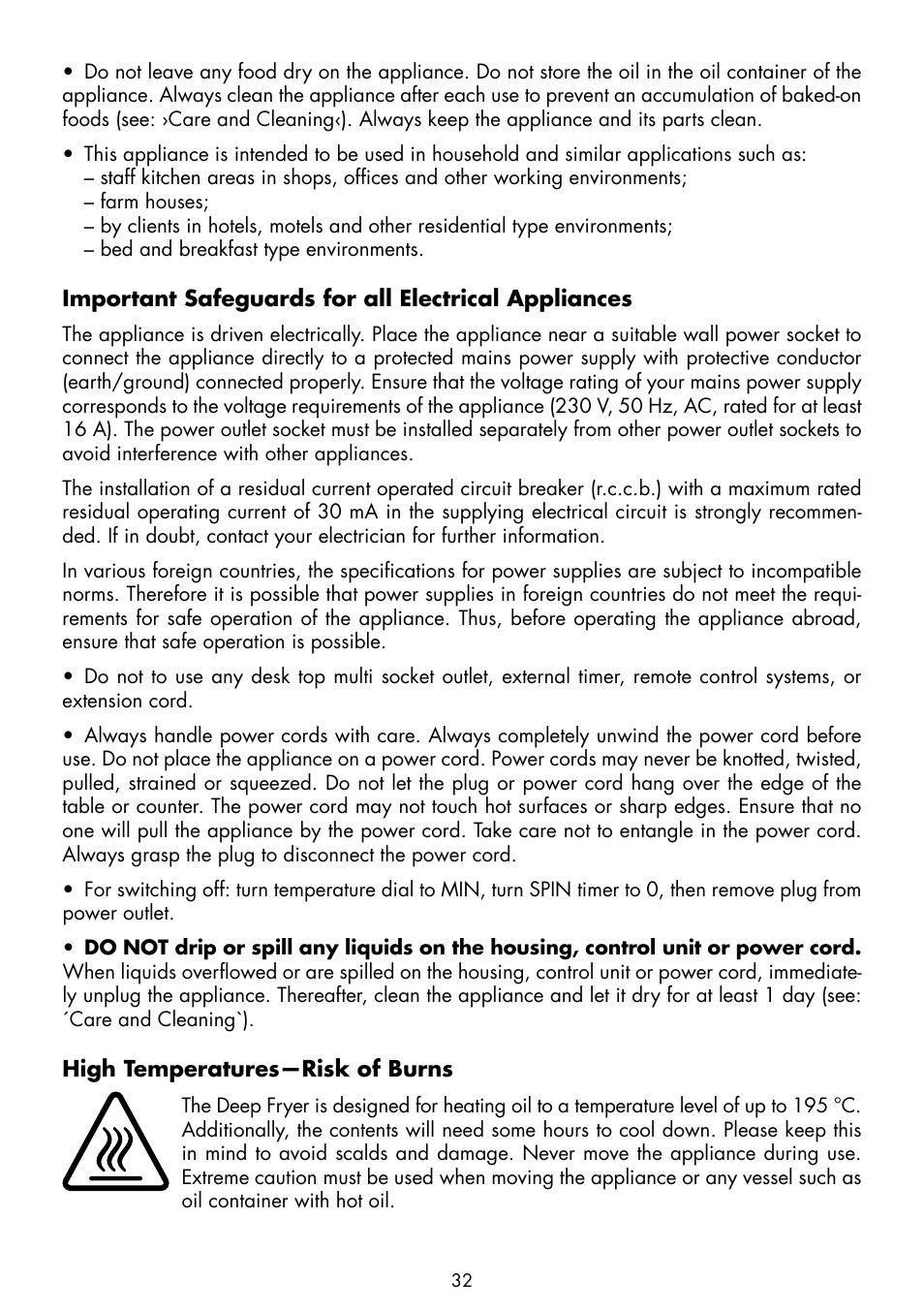 Gastroback 42580 Vita-Spin-Fryer User Manual | Page 8 / 23