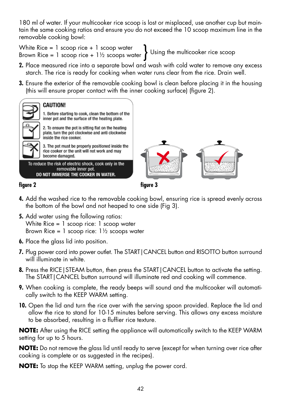 Gastroback 42538 Design Multicooker Advanced User Manual | Page 10 / 30