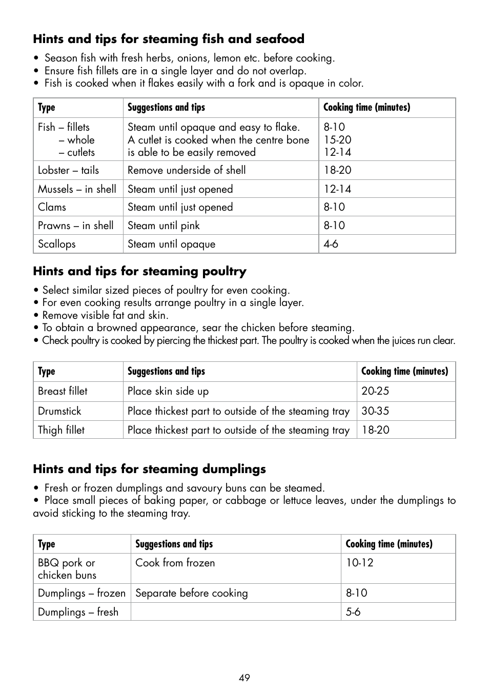 Gastroback 42538 Design Multicooker Advanced User Manual | Page 17 / 30