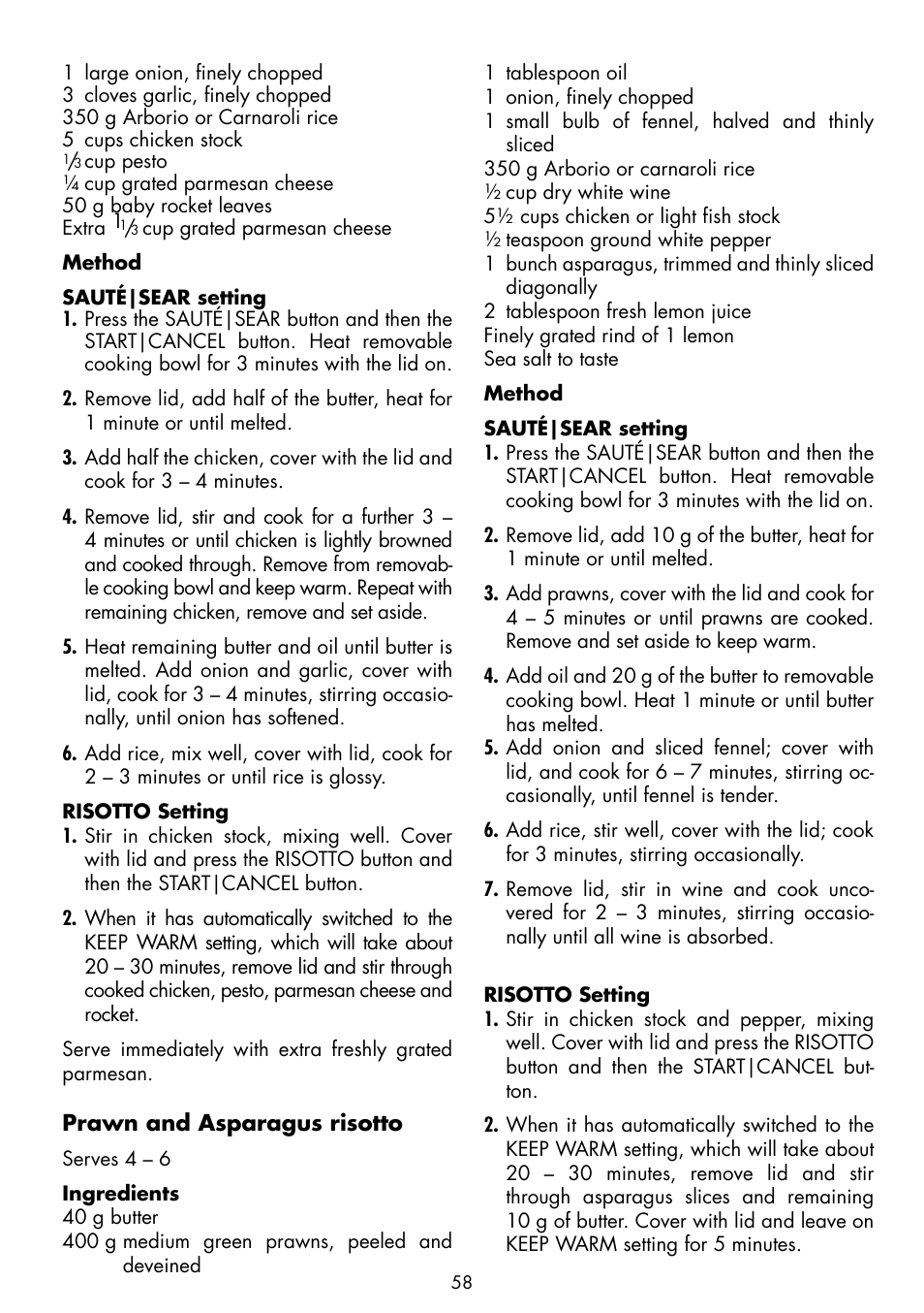 Gastroback 42538 Design Multicooker Advanced User Manual | Page 26 / 30