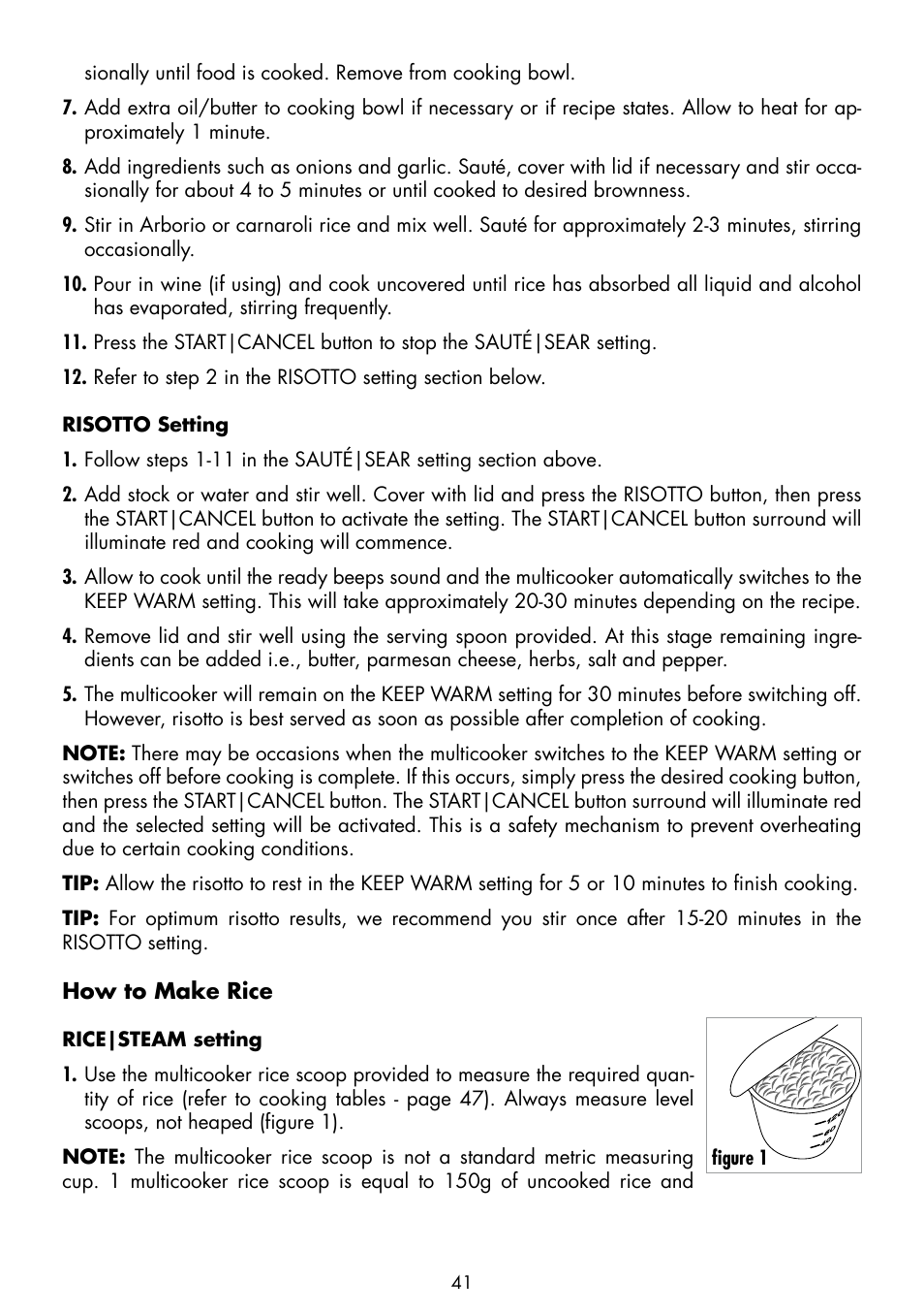 Gastroback 42538 Design Multicooker Advanced User Manual | Page 9 / 30