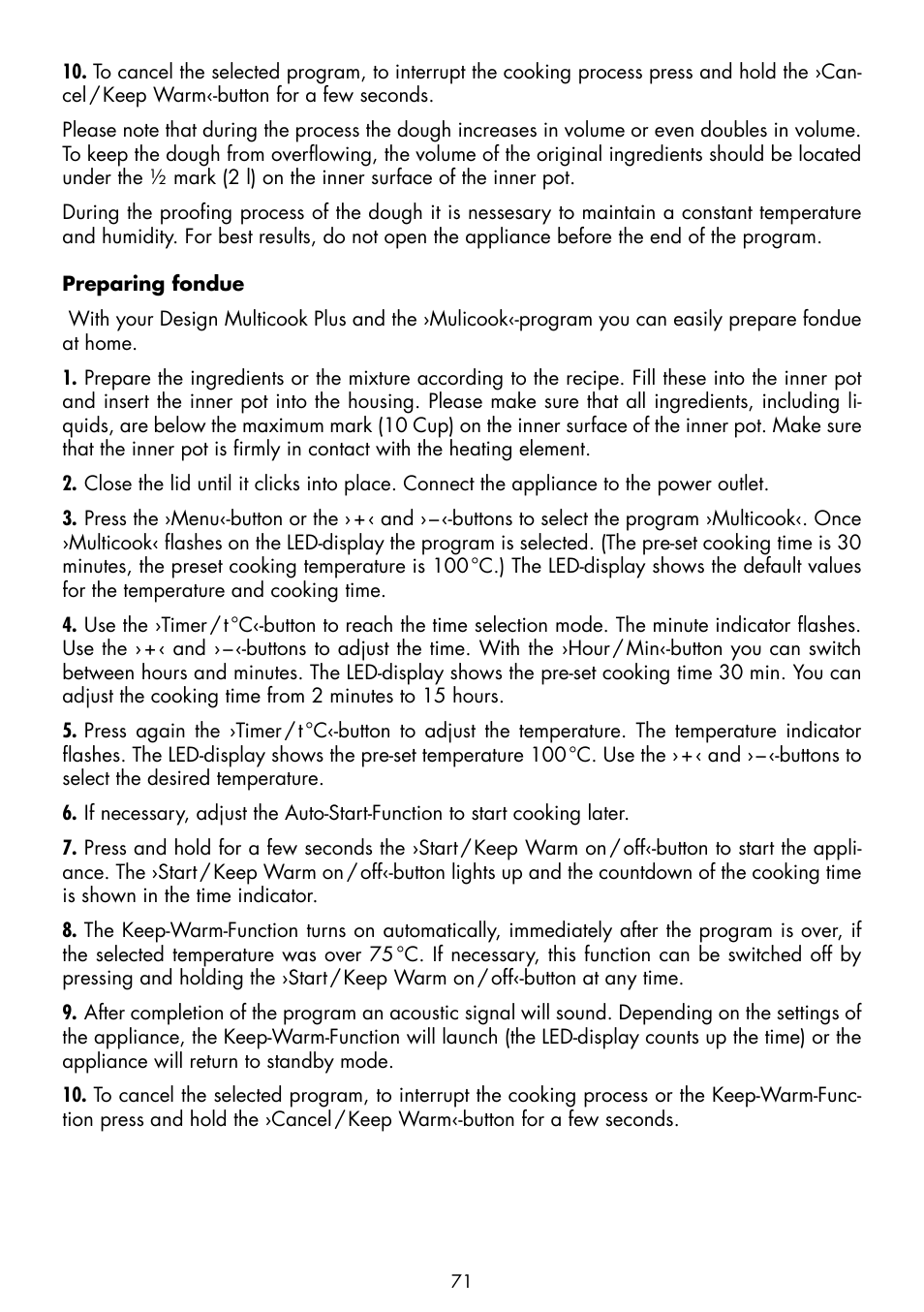 Gastroback 42526 Design Multicook Plus User Manual | Page 29 / 38