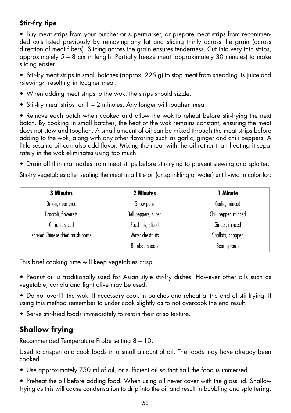 Gastroback 42515 Design Wok Advanced Pro User Manual | Page 15 / 34