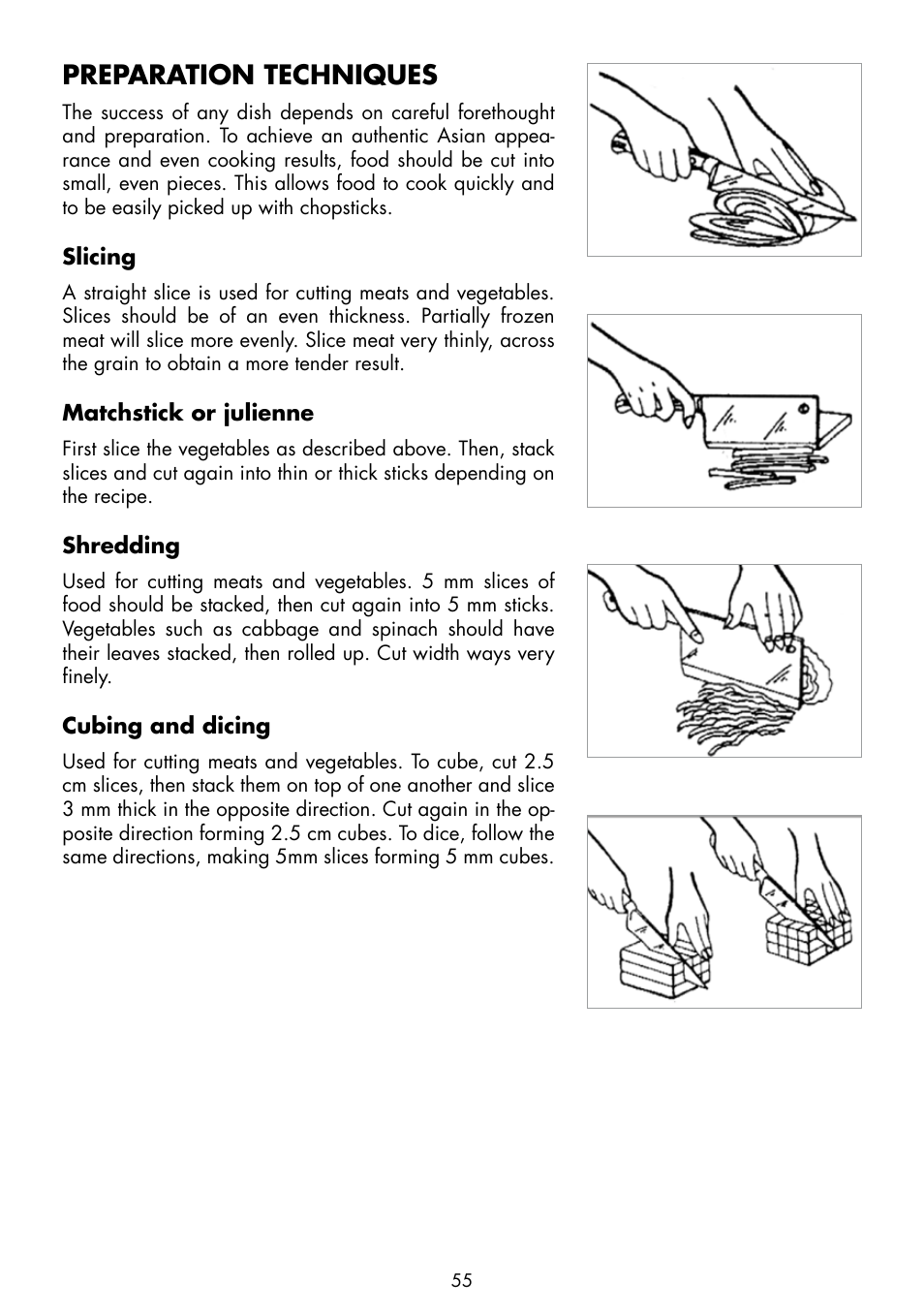 Preparation techniques | Gastroback 42515 Design Wok Advanced Pro User Manual | Page 17 / 34