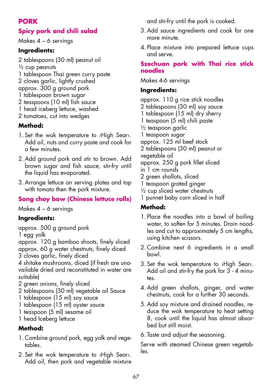 Gastroback 42515 Design Wok Advanced Pro User Manual | Page 29 / 34