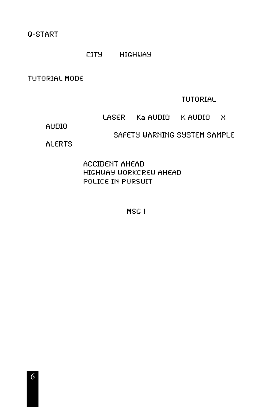 Beltronics 980 User Manual | Page 6 / 24