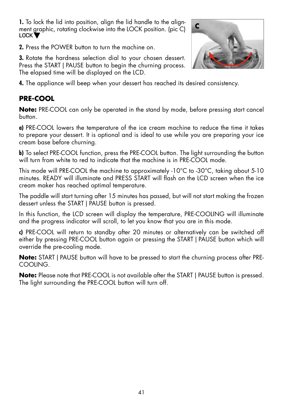 Gastroback 42909 Smart Ice Cream Advanced Automatic User Manual | Page 11 / 28