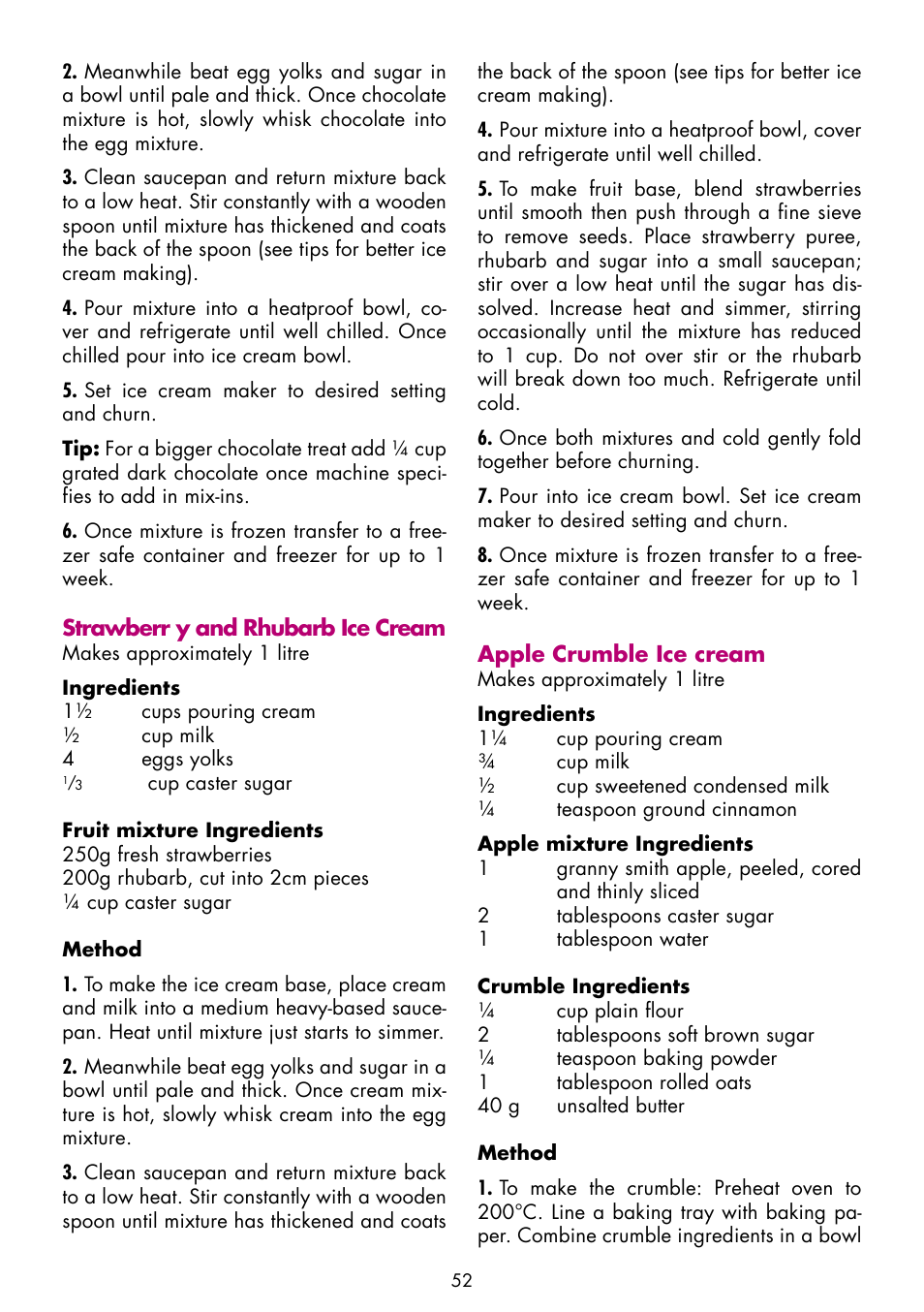 Gastroback 42909 Smart Ice Cream Advanced Automatic User Manual | Page 22 / 28
