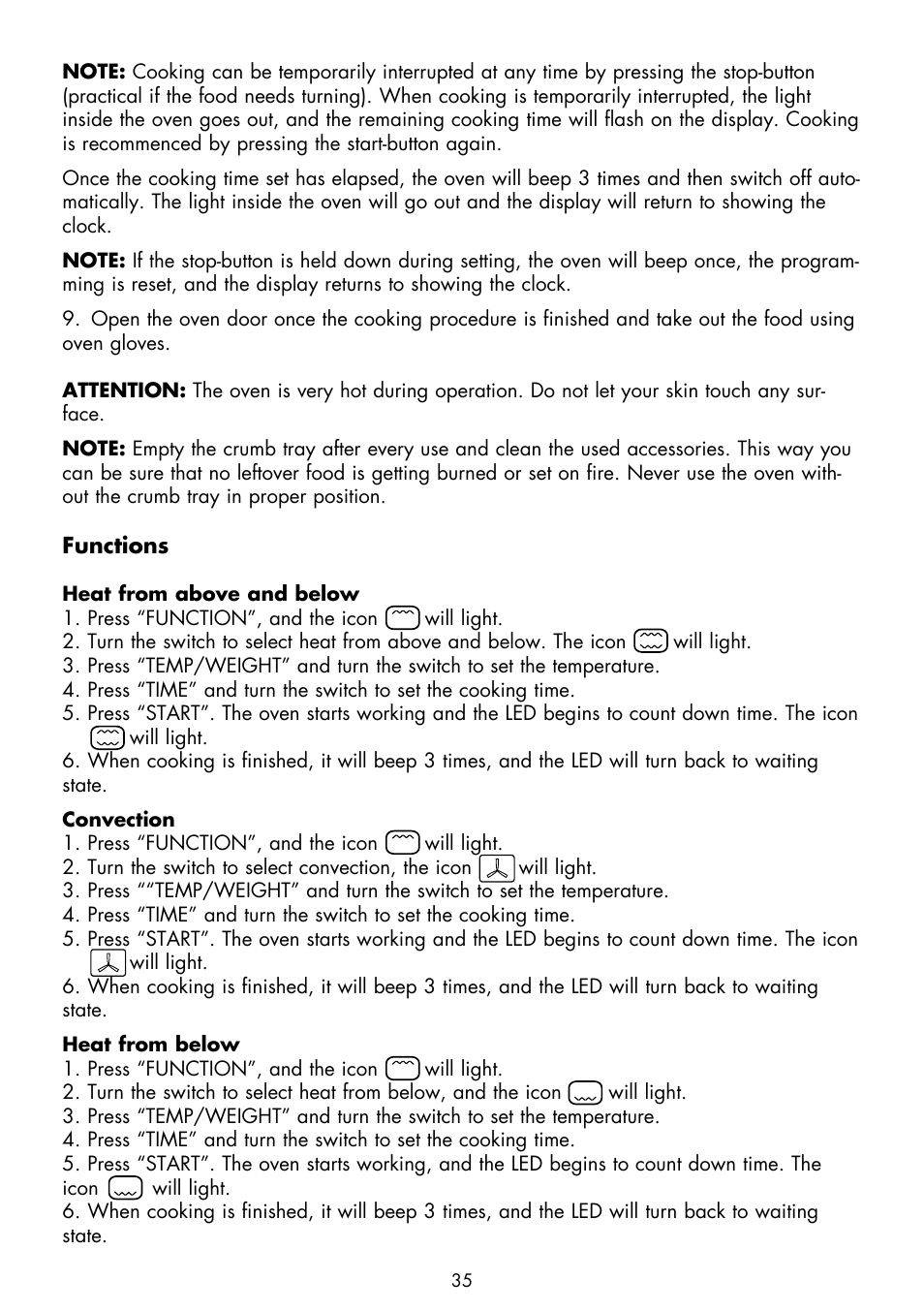 Gastroback 42812 Design Bistro Oven Advanced 28L User Manual | Page 11 / 22