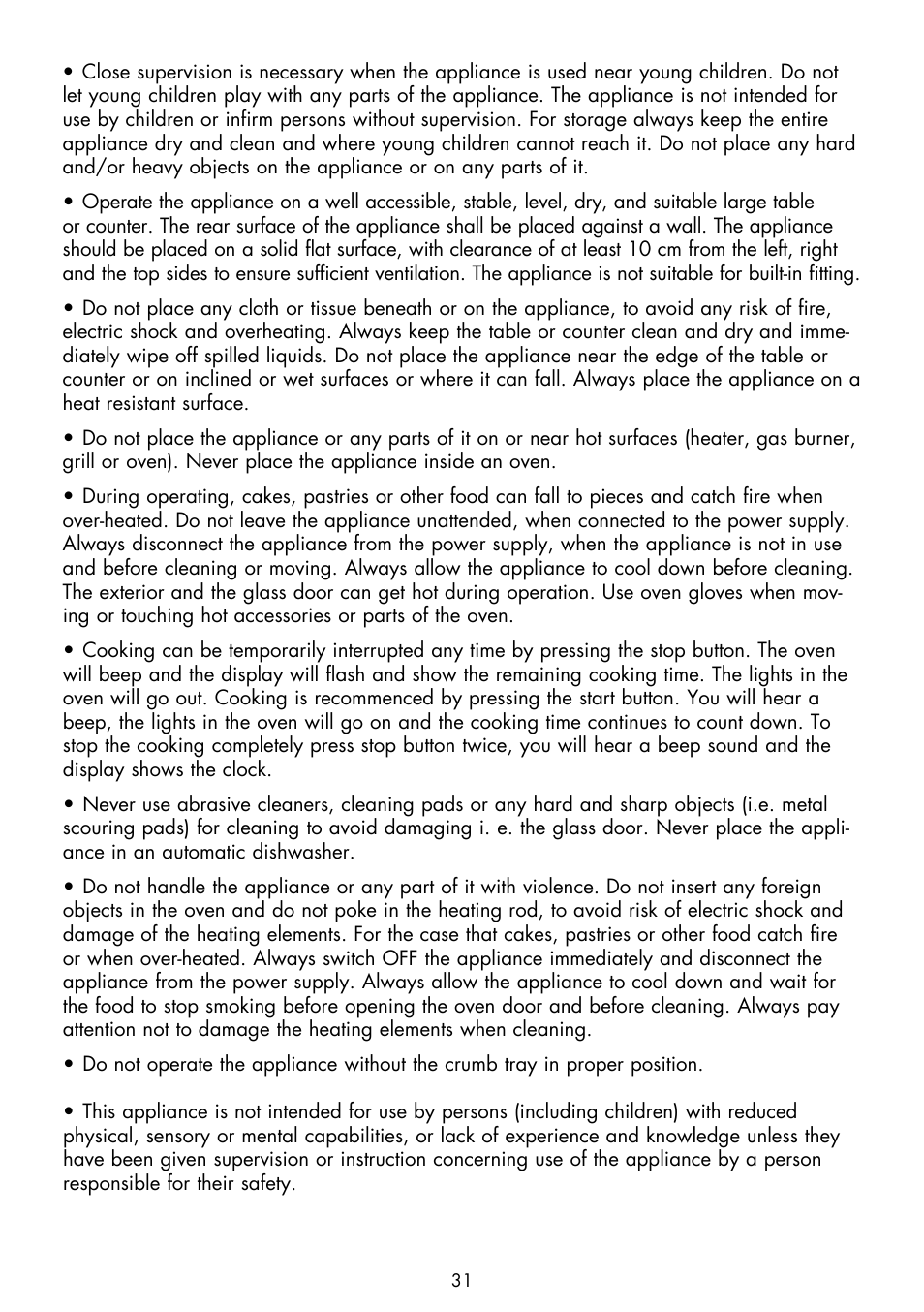Gastroback 42812 Design Bistro Oven Advanced 28L User Manual | Page 7 / 22