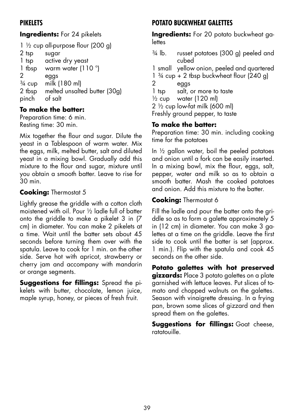 Gastroback 44005 Design Crêpe Maker Pro User Manual | Page 19 / 19