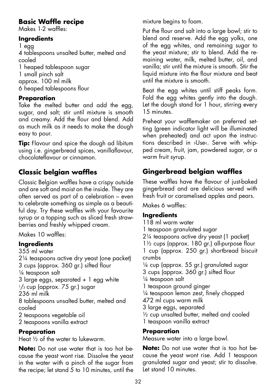 Gastroback 42405 Design Wafflemaker Pro User Manual | Page 14 / 17