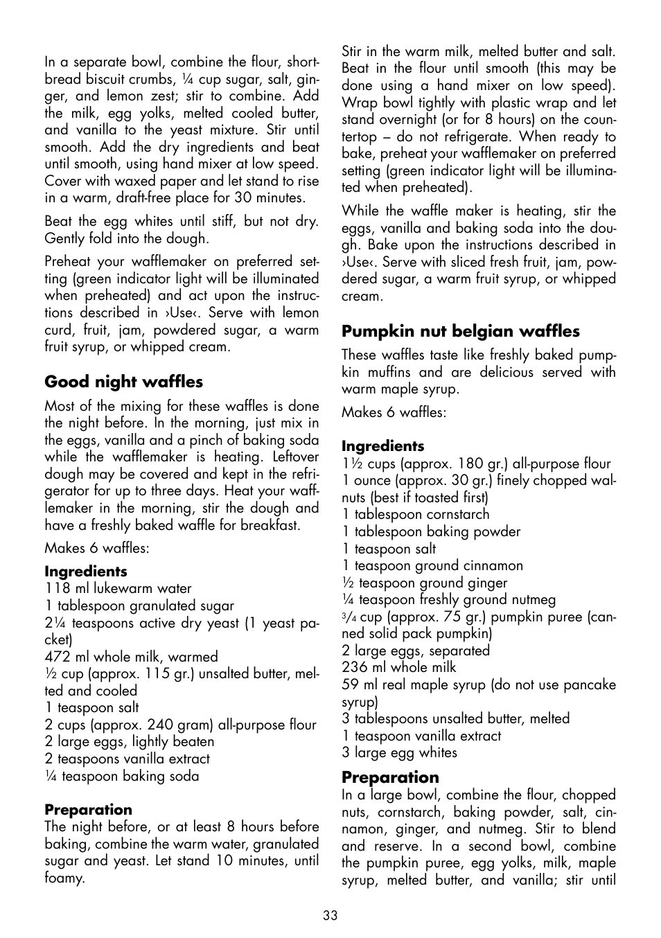 Gastroback 42405 Design Wafflemaker Pro User Manual | Page 15 / 17