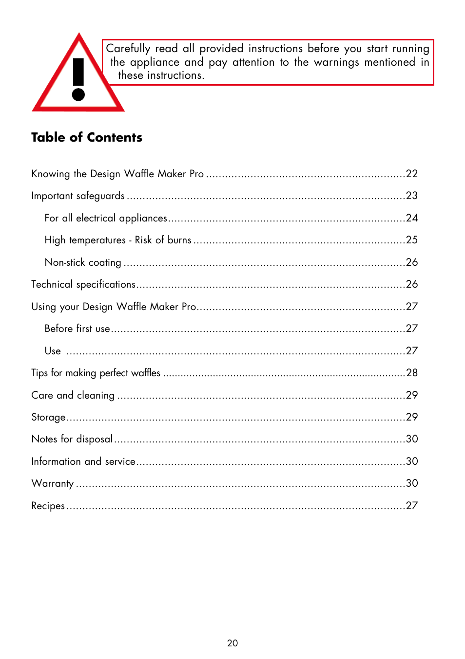 Gastroback 42405 Design Wafflemaker Pro User Manual | Page 2 / 17