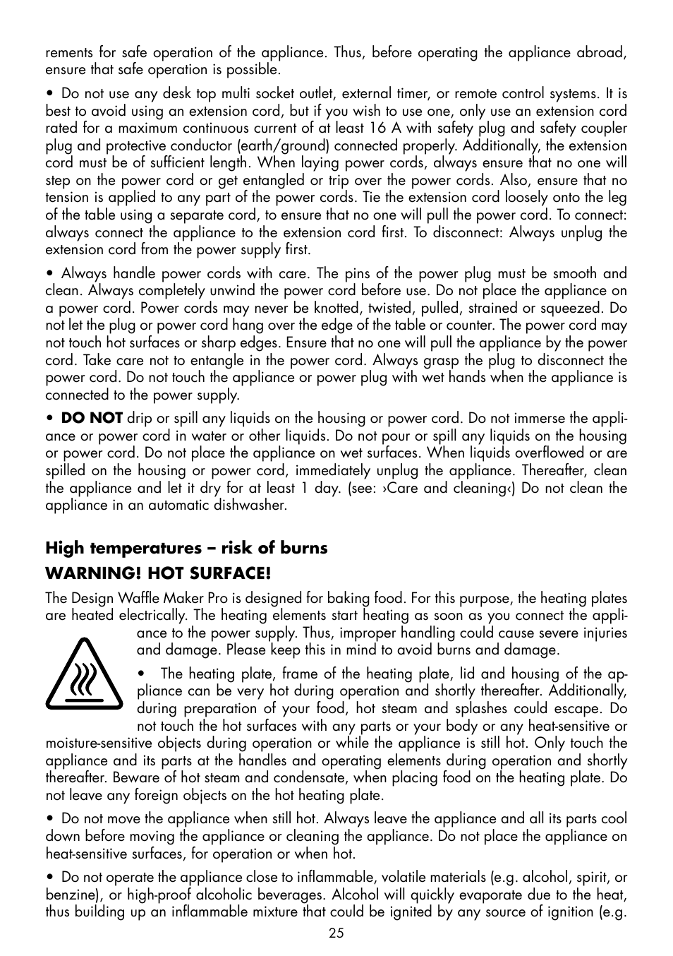 Gastroback 42405 Design Wafflemaker Pro User Manual | Page 7 / 17