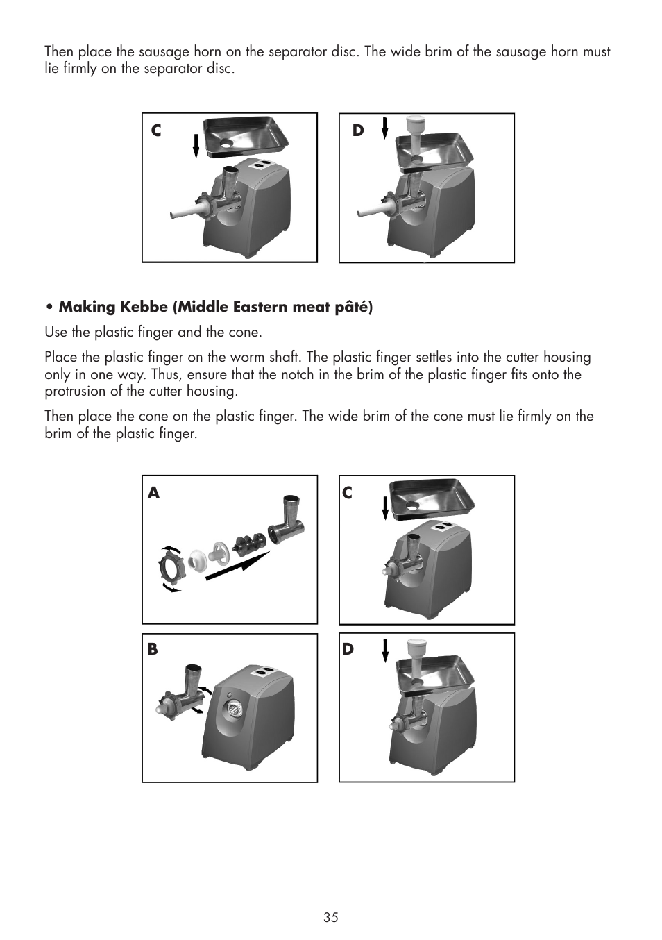 Gastroback 41408 Design Mincer Pro M User Manual | Page 11 / 23