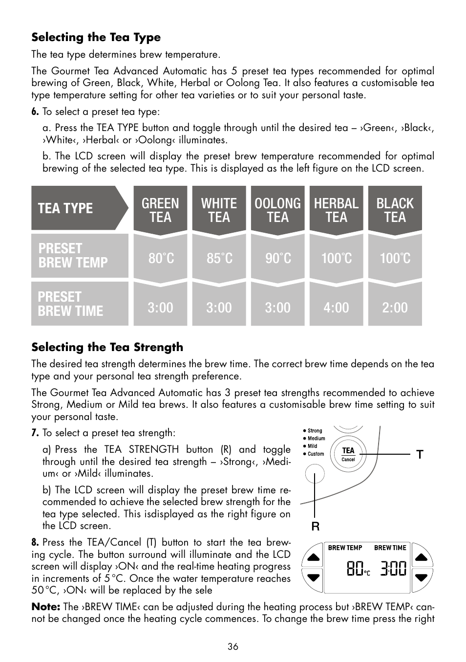Gastroback 42439 Gourmet Tea Advanced Automatic User Manual | Page 12 / 23