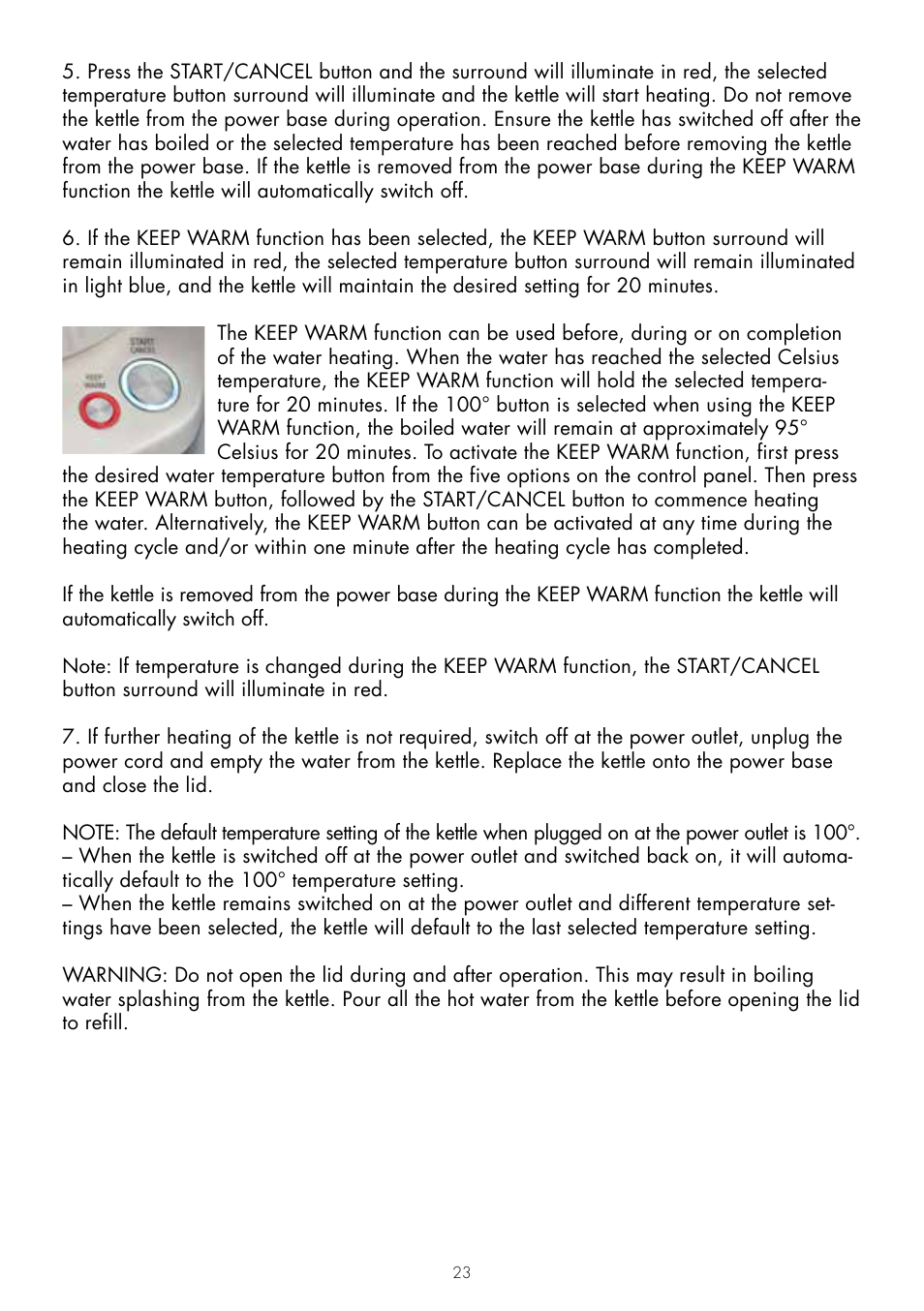 Gastroback 42429 Design Kettle Advanced Pro User Manual | Page 9 / 14