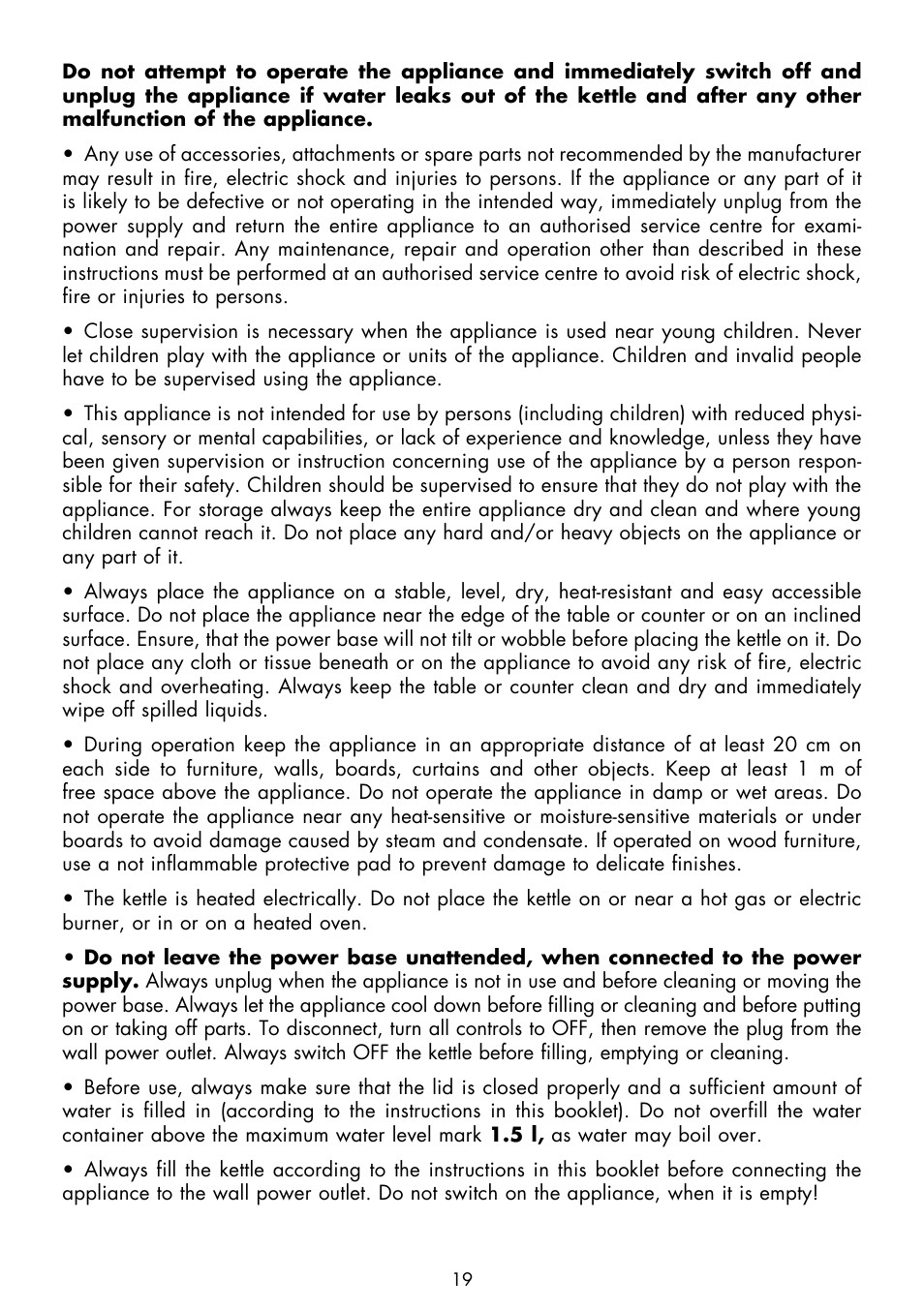 Gastroback 42420 Colour Vision Kettle User Manual | Page 5 / 13
