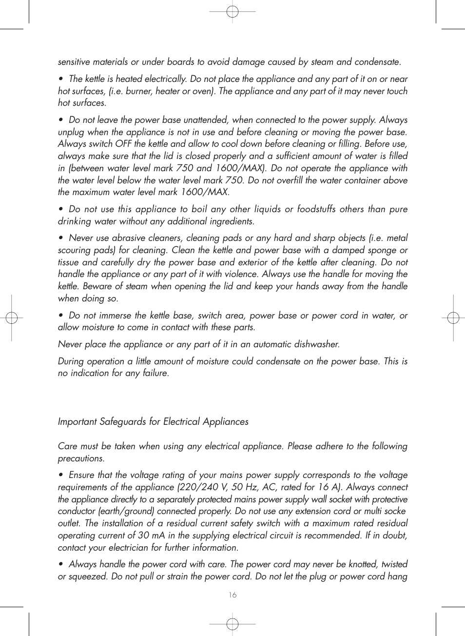 Gastroback 42418 Design Teakettle Advanced User Manual | Page 4 / 12