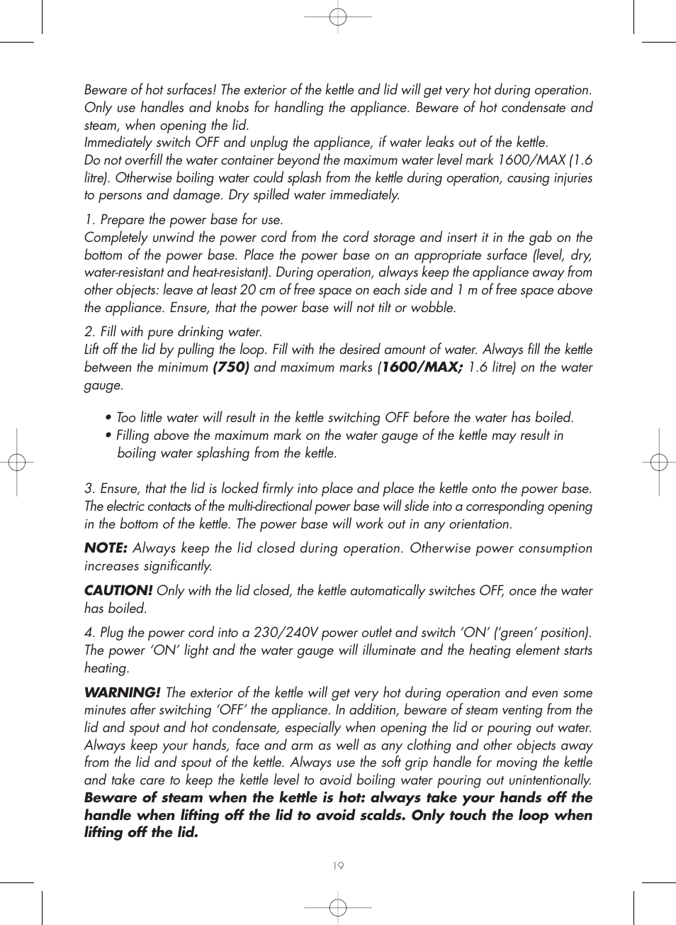 Gastroback 42418 Design Teakettle Advanced User Manual | Page 7 / 12