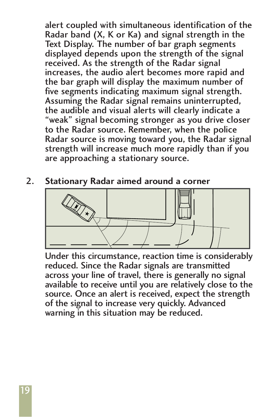 Beltronics V960/V940 User Manual | Page 21 / 32