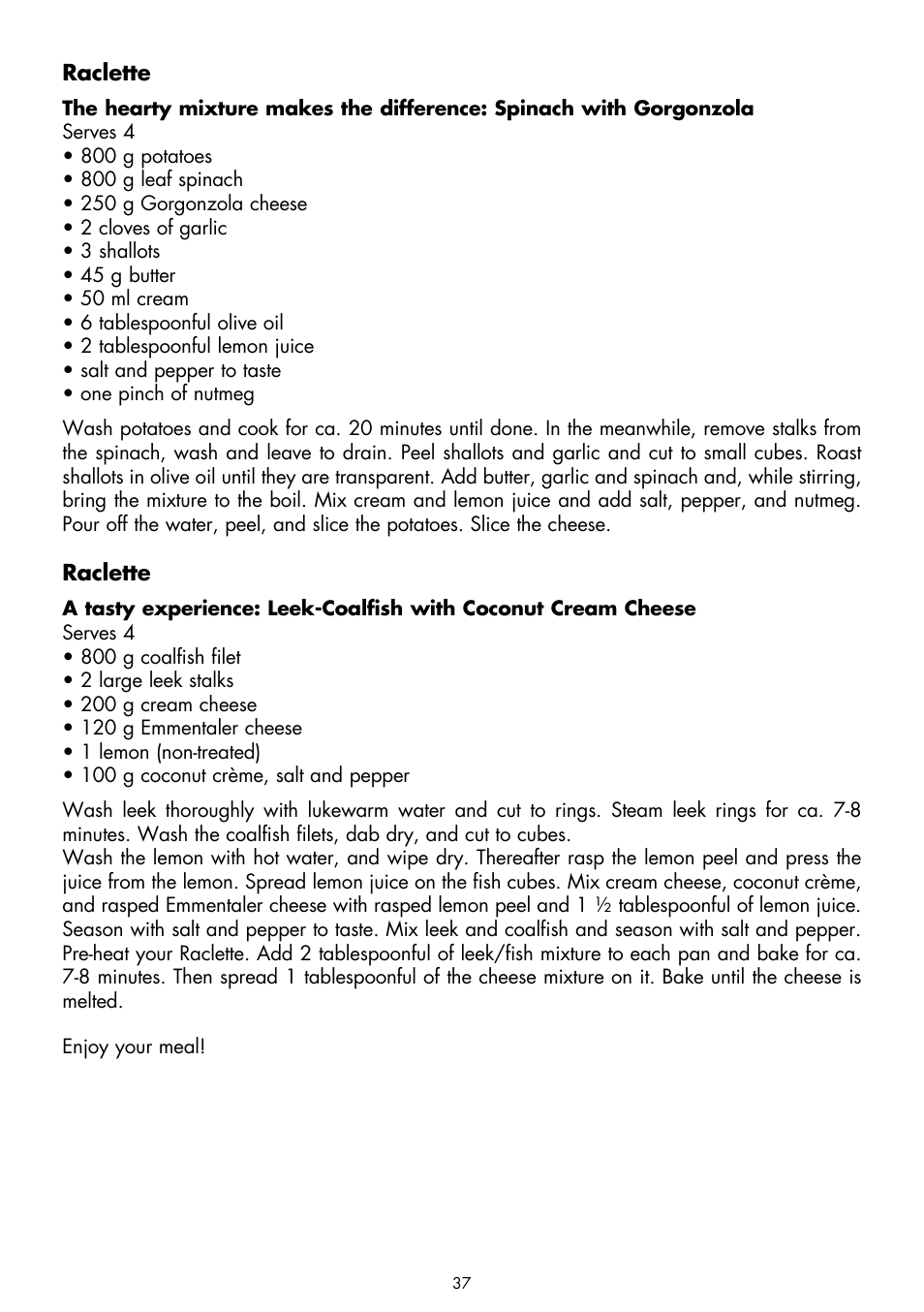 Gastroback 42559 Design Raclette - Fondue - Set User Manual | Page 17 / 20