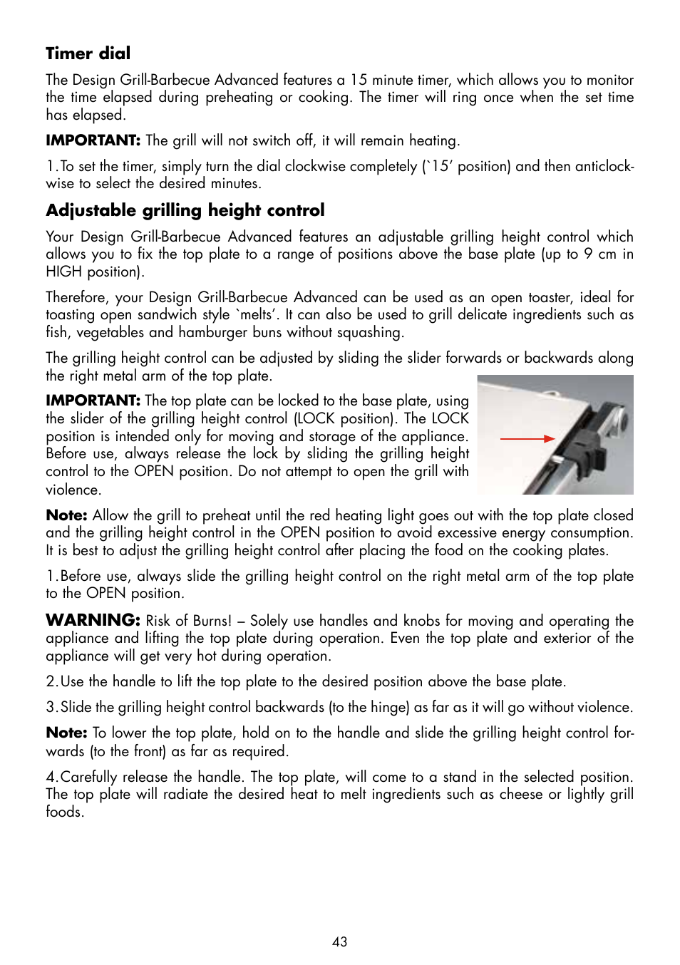 Gastroback 42534 Design Grill-Barbecue Advanced User Manual | Page 11 / 28
