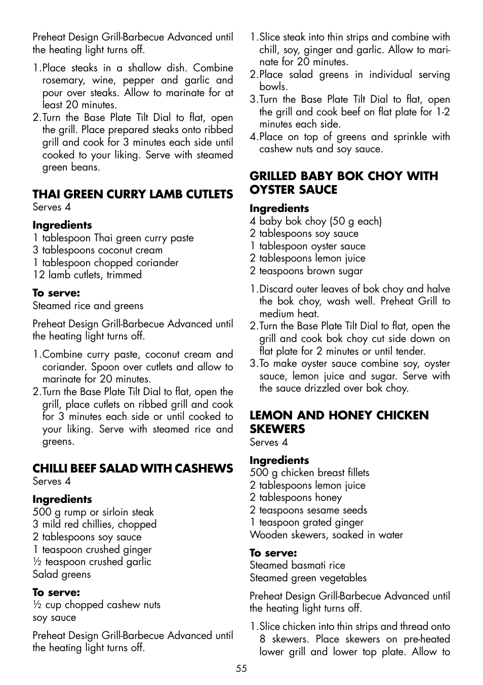 Gastroback 42534 Design Grill-Barbecue Advanced User Manual | Page 23 / 28