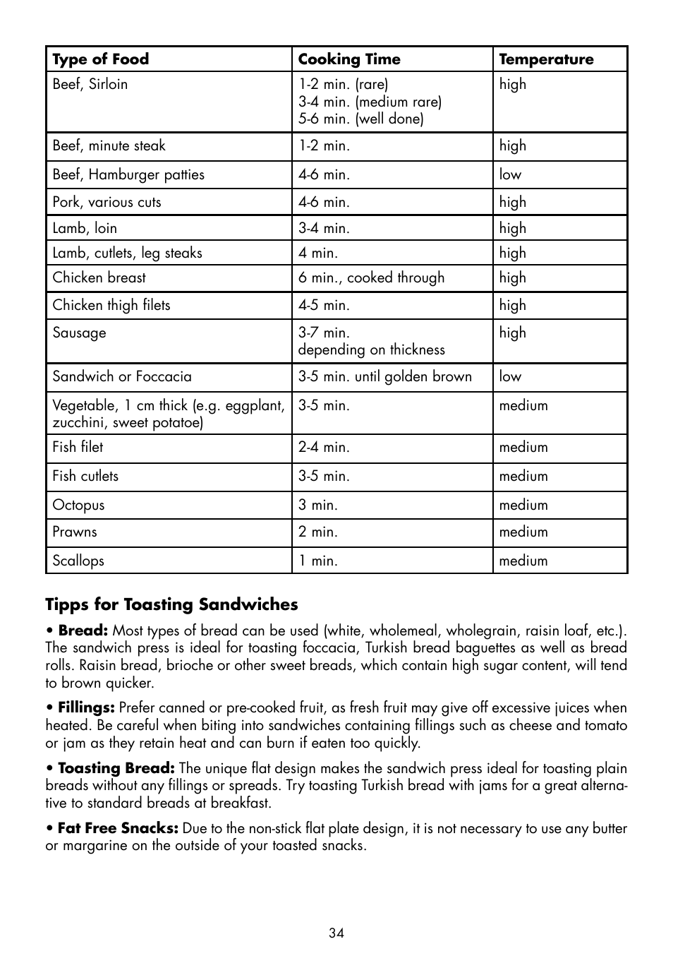 Gastroback 42514 Health Smart Grill Pro User Manual | Page 12 / 20