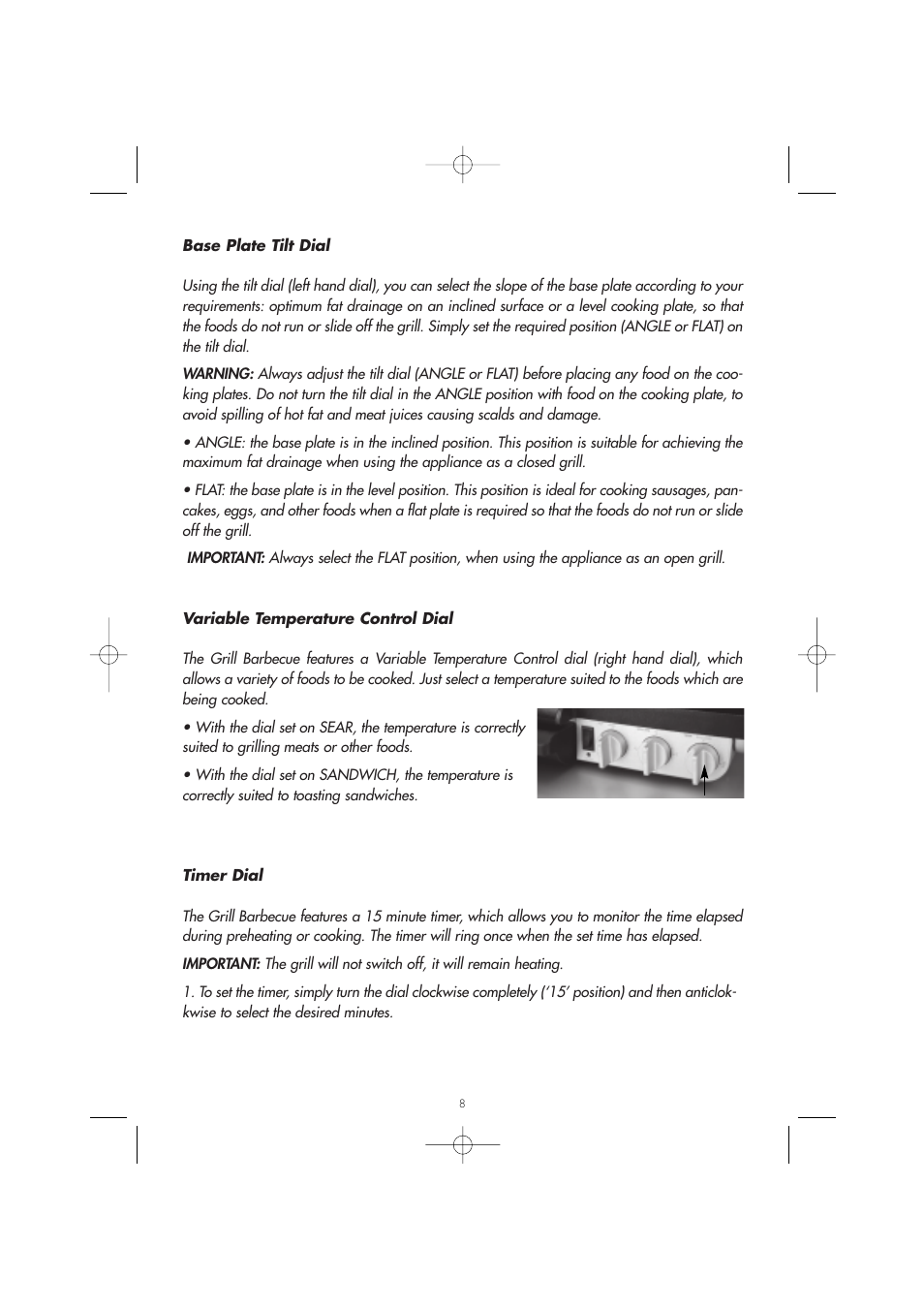 Gastroback 42504 Design Grill-Barbecue Advanced User Manual | Page 7 / 30