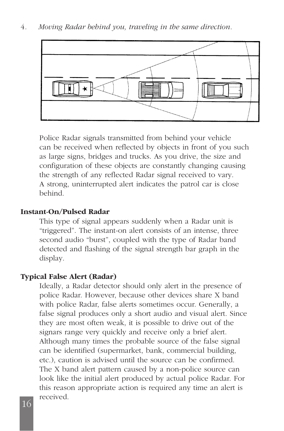 Beltronics E936CS User Manual | Page 16 / 24