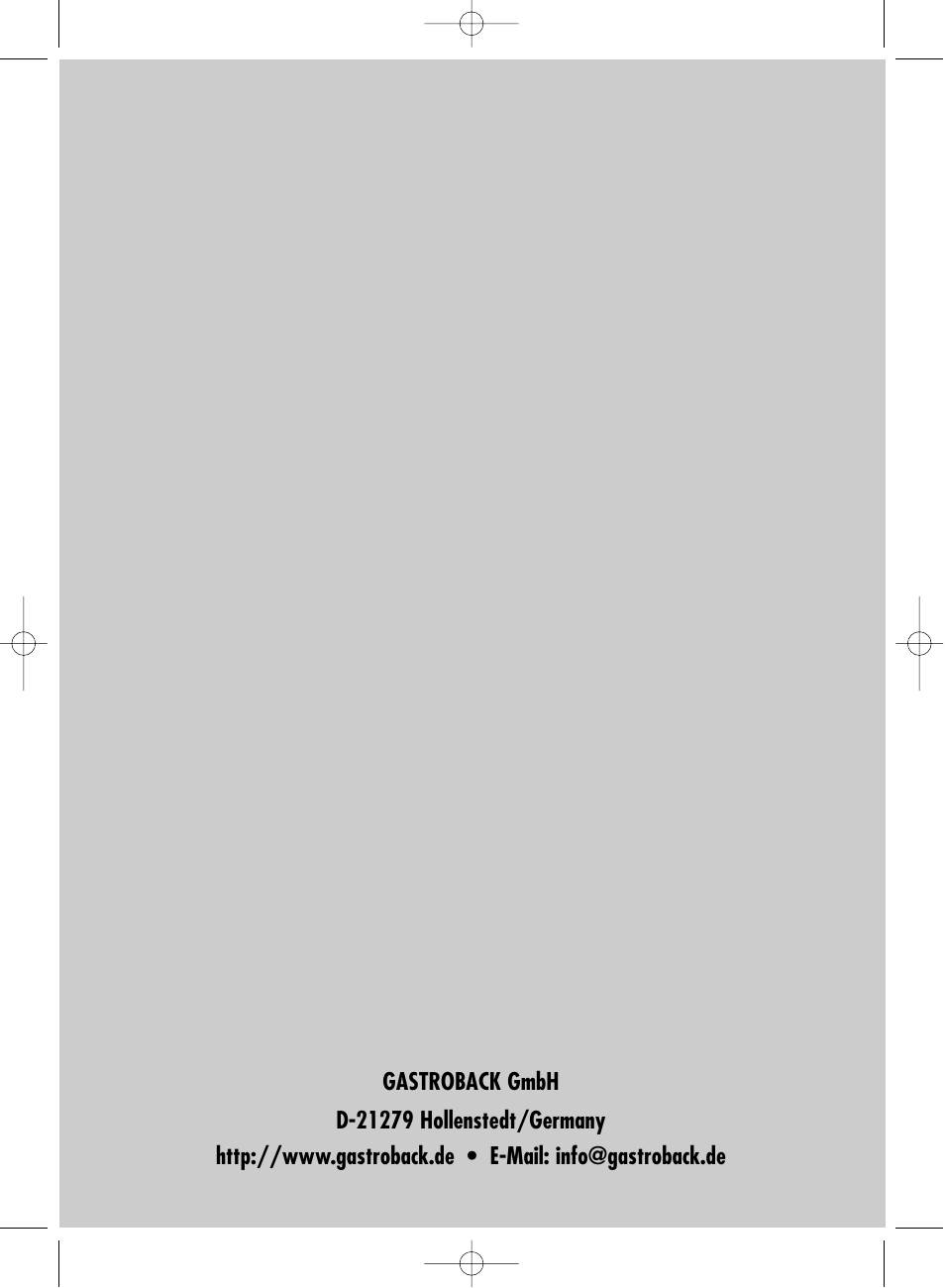 Gastroback 40131 Vital Juicer User Manual | Page 15 / 15