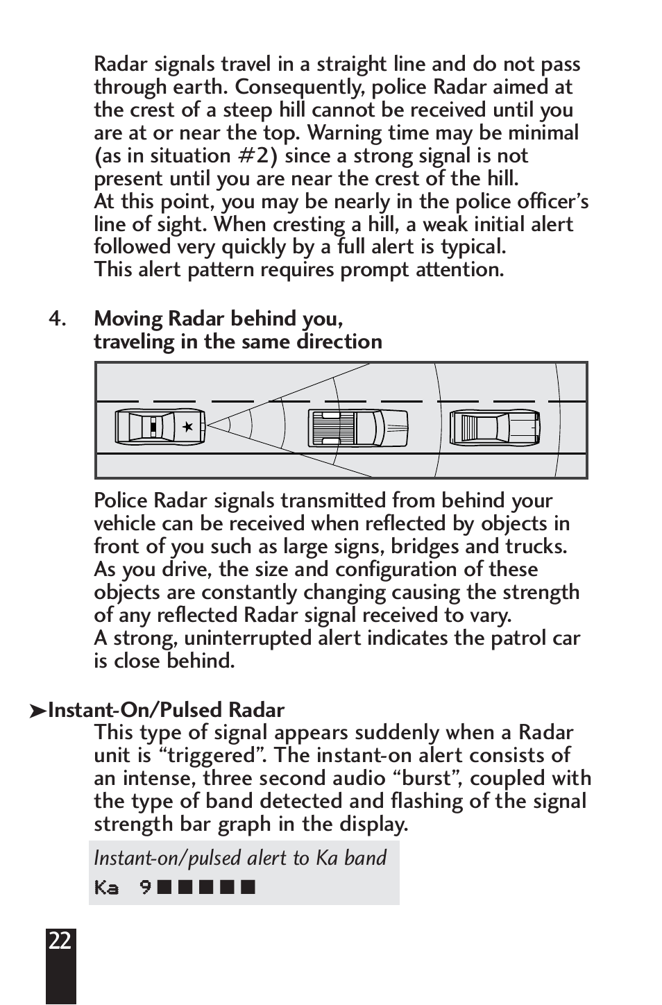 Beltronics V990 User Manual | Page 24 / 32