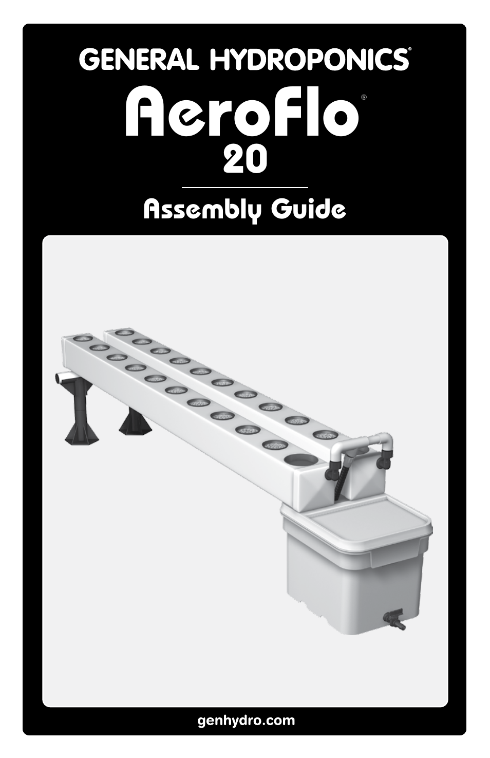 General Hydroponics AF20 User Manual | 8 pages