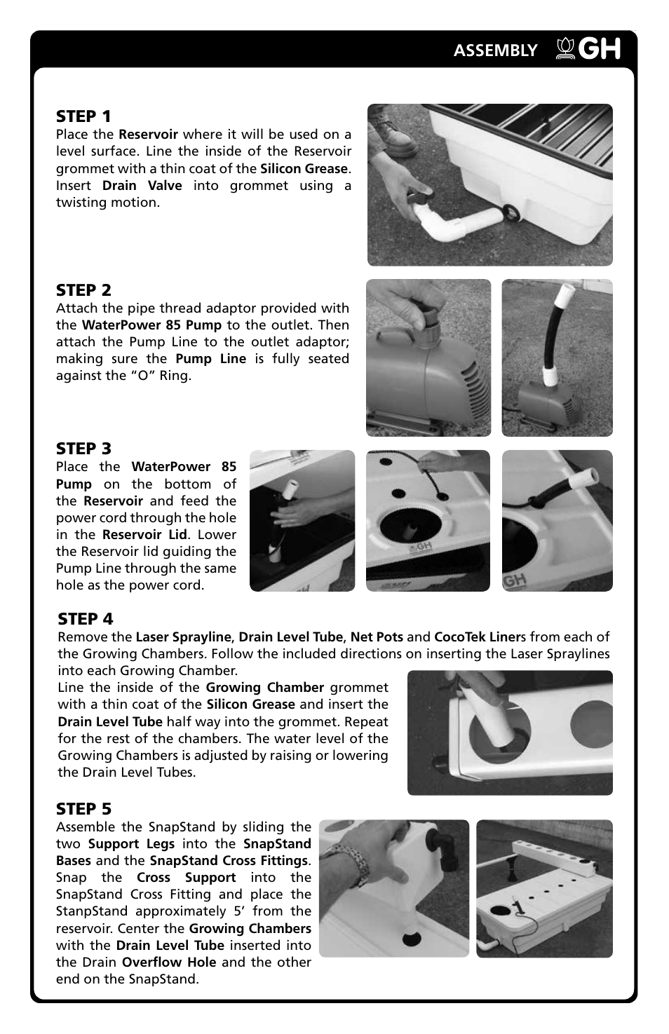 General Hydroponics AF36 User Manual | Page 3 / 6