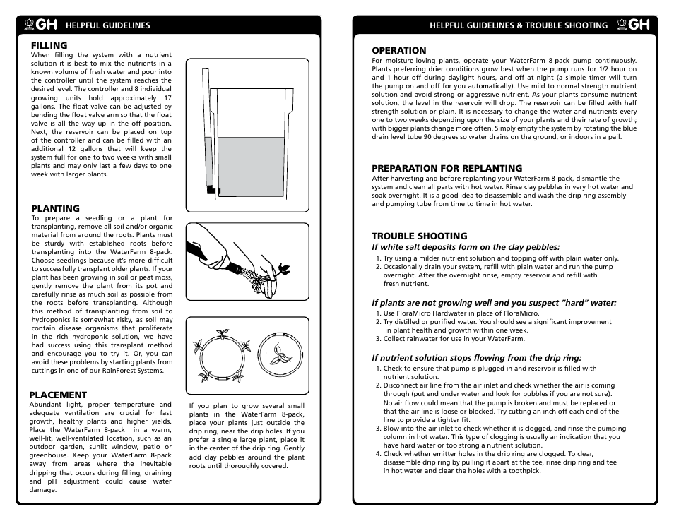General Hydroponics WaterFarm 8-pack User Manual | Page 5 / 6
