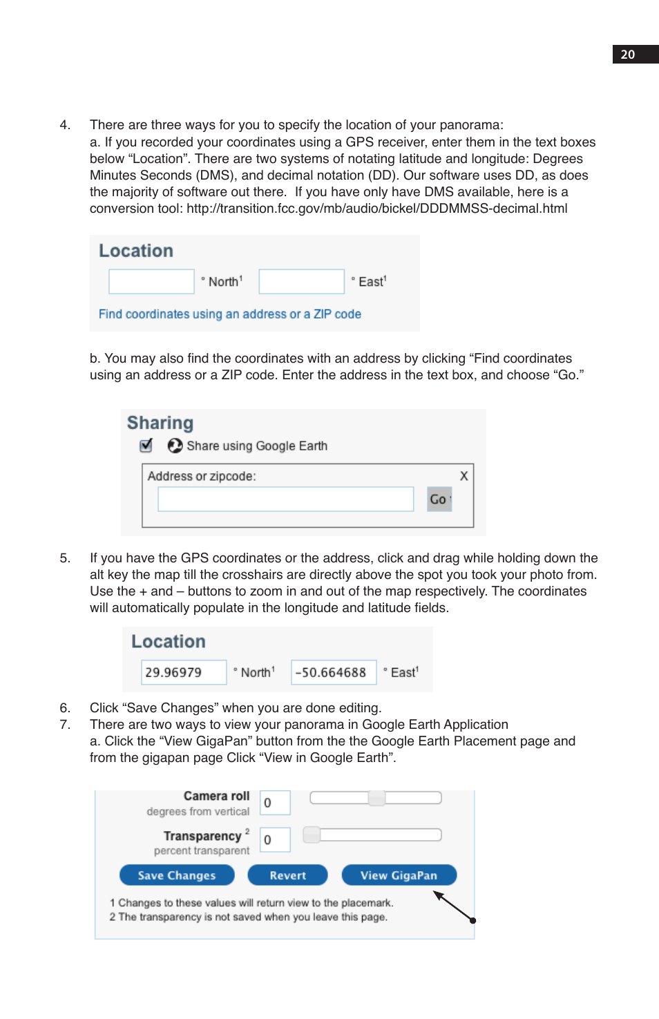 GigaPan EPIC 100 User Manual | Page 23 / 32