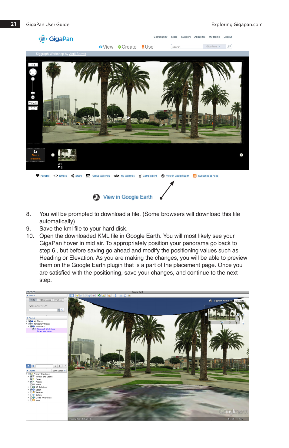 GigaPan EPIC 100 User Manual | Page 24 / 32