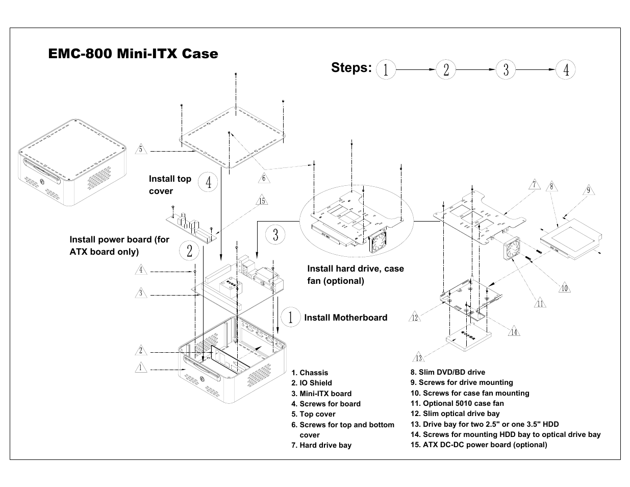 Habey EMC-800 User Manual | 2 pages