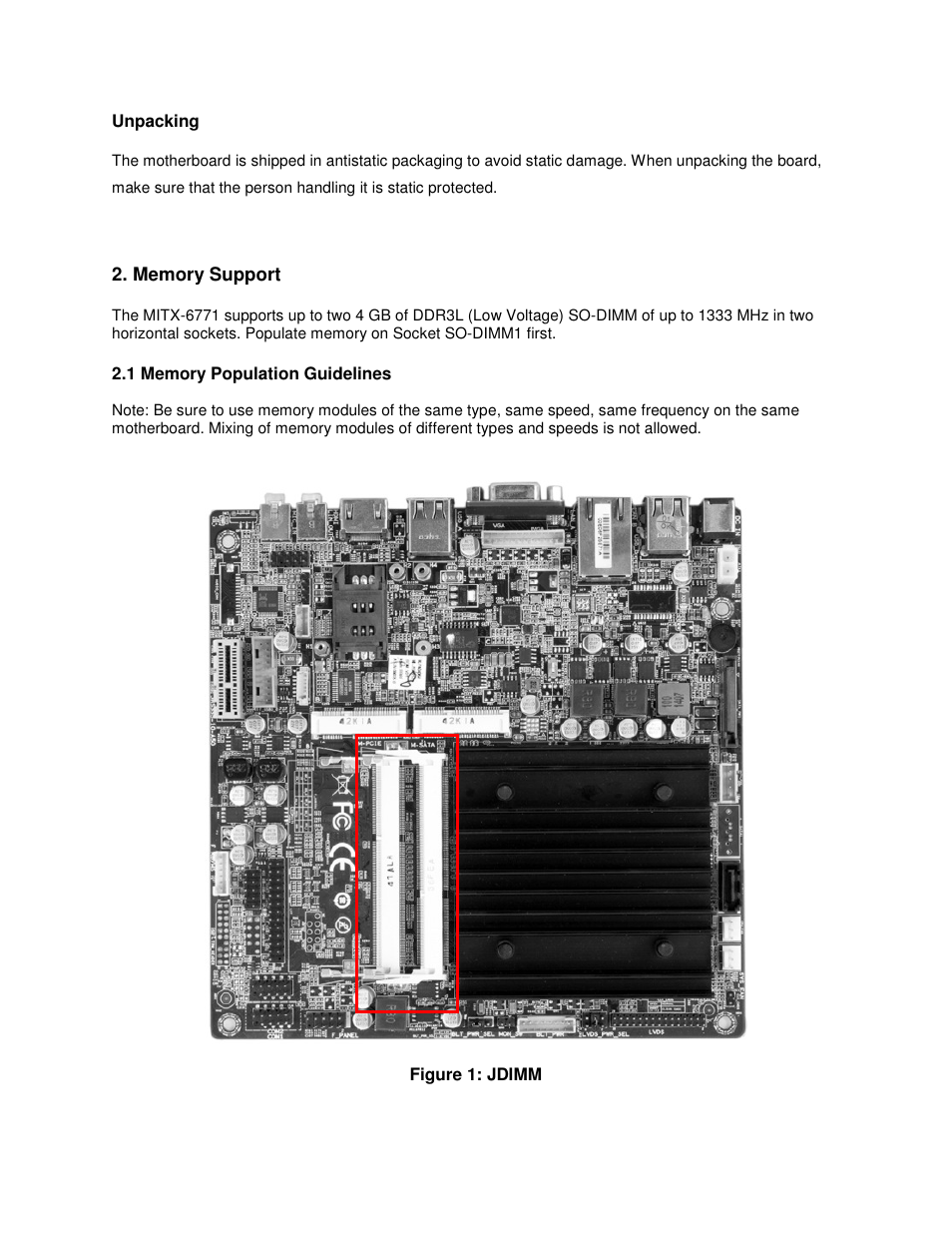 Habey MITX-6771 Quick Start Guide User Manual | Page 2 / 4