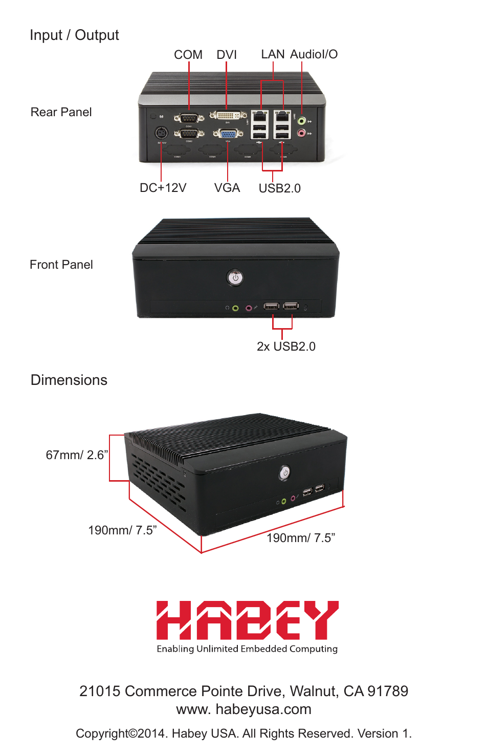 Habey BIS-6636 User Manual | Page 4 / 4