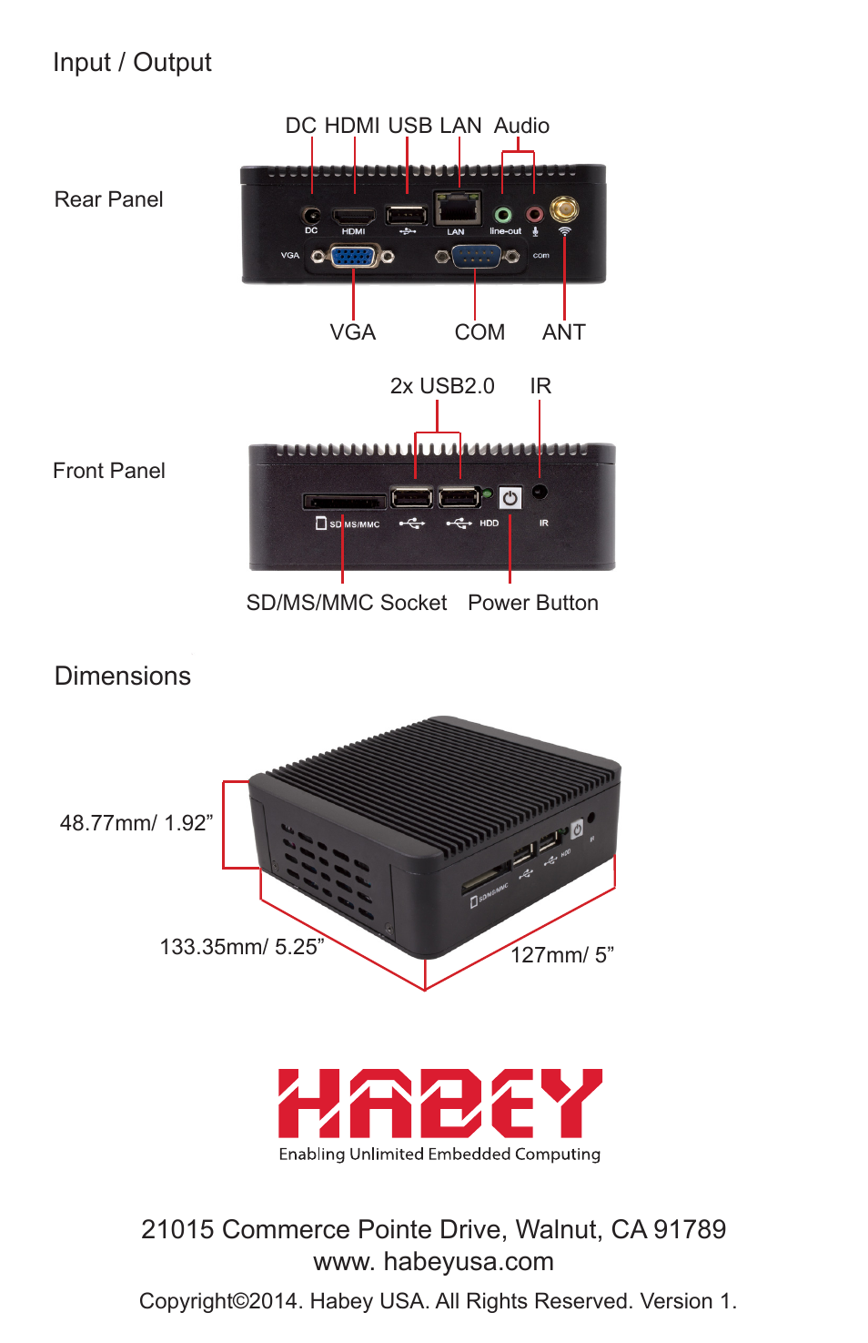 Habey BIS-6621 User Manual | Page 4 / 4