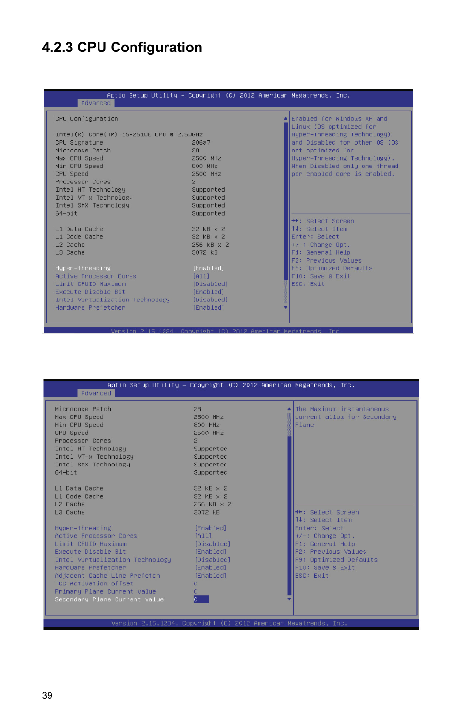 3 cpu configuration | Habey PRO-6820 User Manual | Page 44 / 66