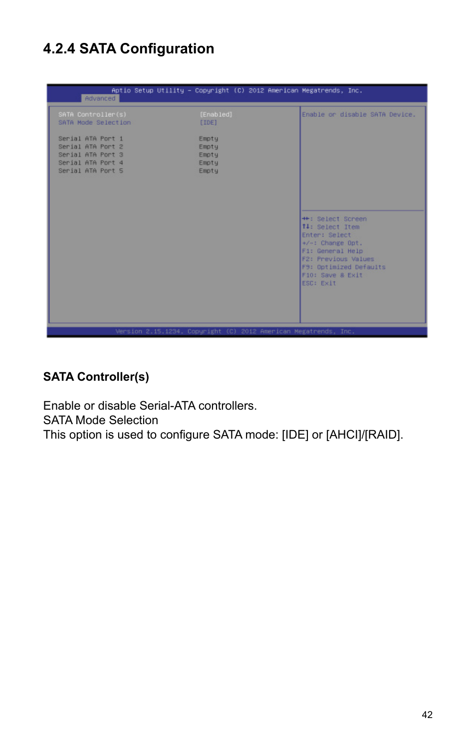 4 sata configuration | Habey PRO-6820 User Manual | Page 47 / 66